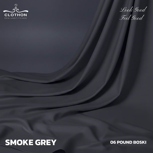 MOST PREMIUM AND SOFT FINISH SIX POUND BOSKI (SMOKE GREY)