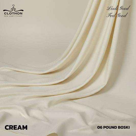 MOST PREMIUM AND SOFT FINISH SIX POUND BOSKI (CREAM COLOR)
