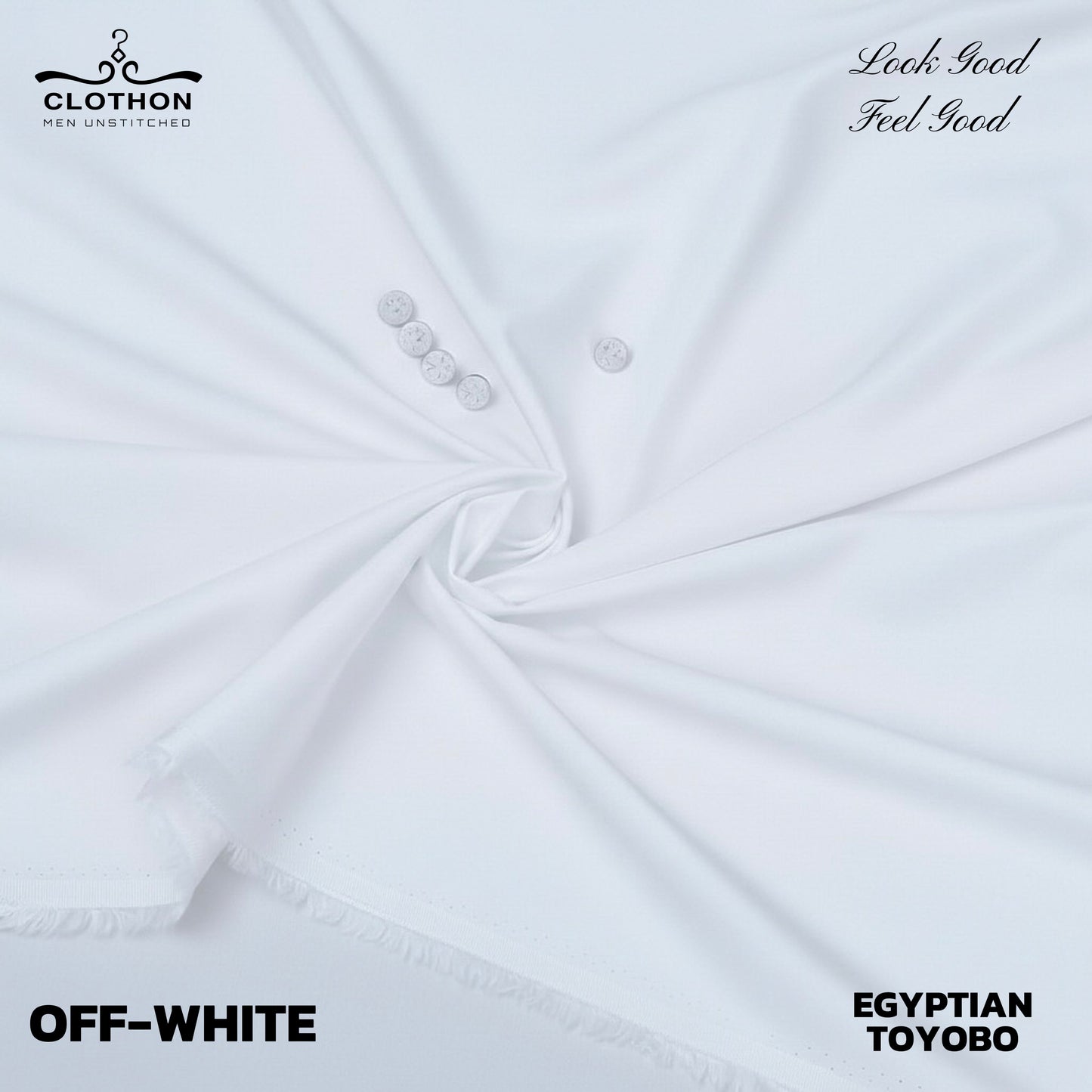Egyptian Toyobo Off White