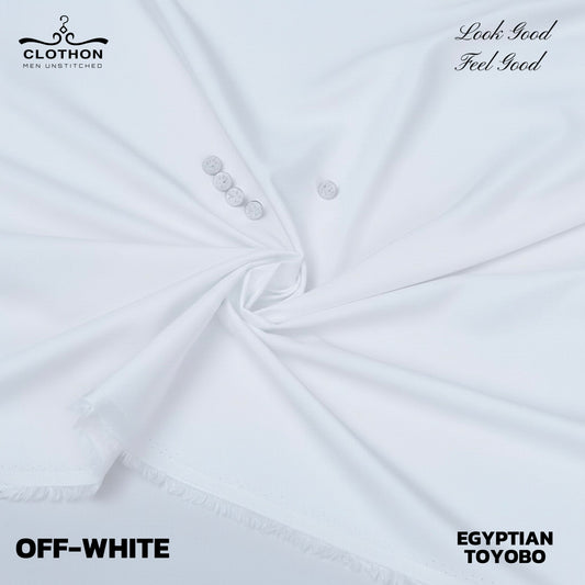 Egyptian Toyobo Off White