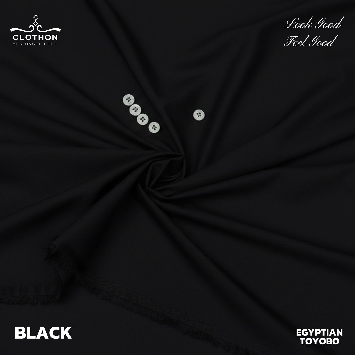Egyptian Toyobo Black