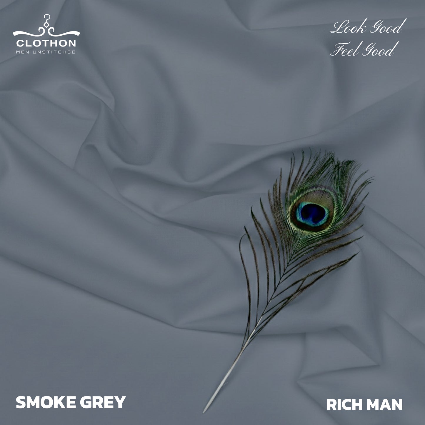Rich Man Pure Smoke Grey