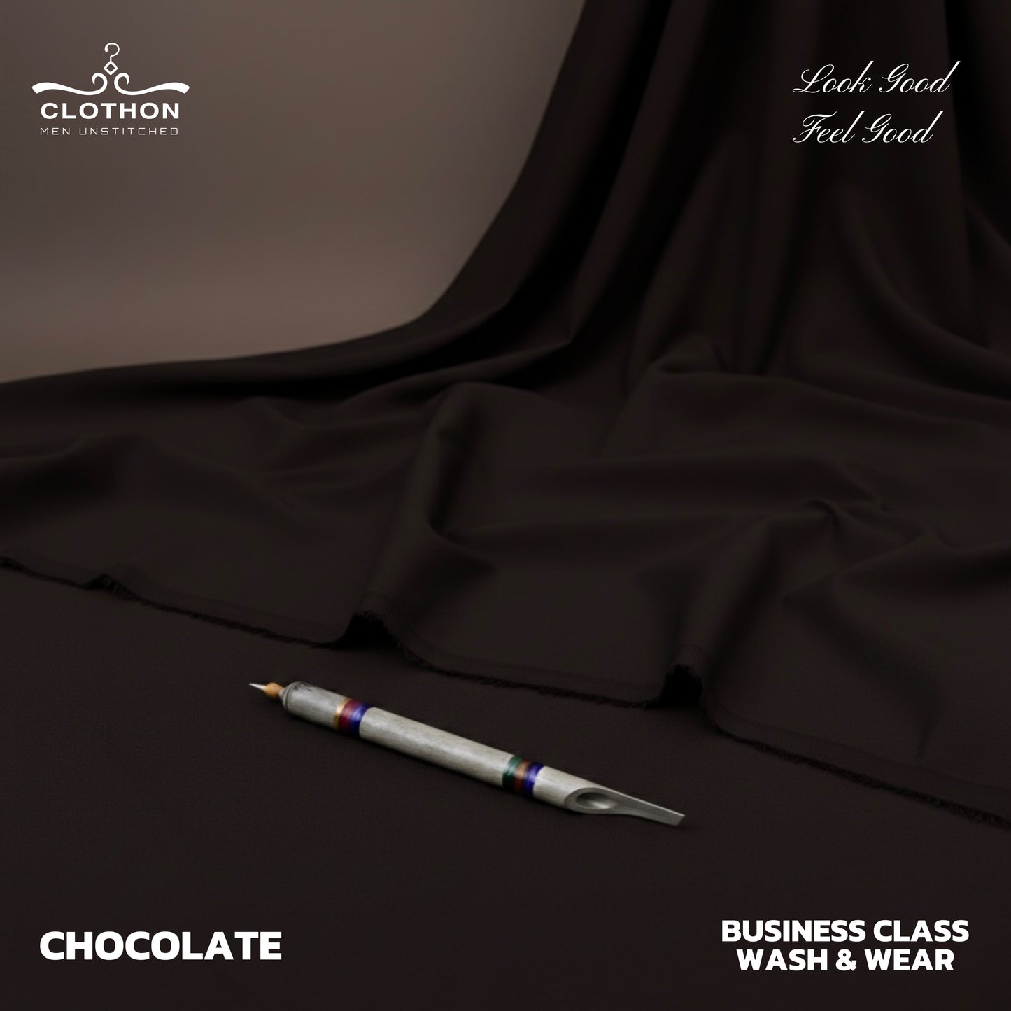 Buisness Class Wash & Wear (Chocolate)